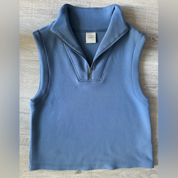 Varley Magnolia Half-Zip Tank - Picture 1 of 11